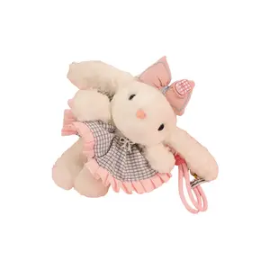 Очаровательные подвесные кролики с висячими ушками плюшевый кулон высота 15см Bitter purchase