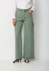 Mit komfort stretch wide leg Paddock'S, Khaki