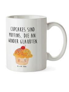 Детская кружка для кексов с надписью белого цвета Mr. & Mrs. Panda