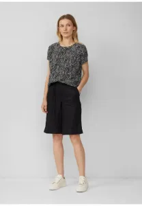 Футболка с принтом S.Oliver, Schwarz