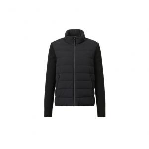 Пуховик женский со стойкой, легкий MACKAGE, черный