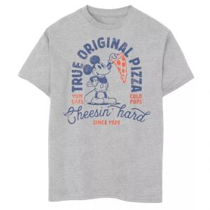 Жесткая футболка с рисунком «Чизин» Disney's Mickey Mouse для мальчиков 8–20 лет Licensed Character