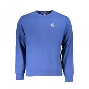 Синий хлопковый свитер North Sails