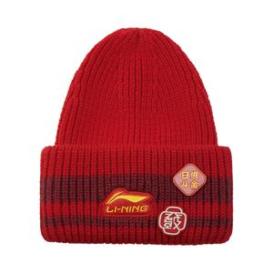 LINING Рыжий вязаный бинни унисекс, Vermilion