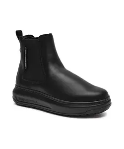 Ботильоны из кожи Kapri Lug Karl Lagerfeld, черный