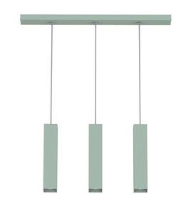Подвесной светильник Lumicom Cube Linear H30 X3, 50x30x50 см, зеленый