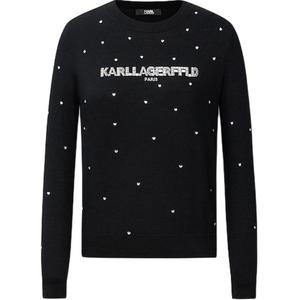 KARL LAGERFELD / Karl Lagerfeld Jeans Свитер KARL LAGERFELD SS25 женский black