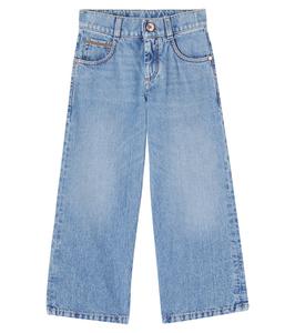 Джинсы Монили Brunello Cucinelli Kids, Vintage Denim