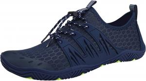 Обувь для воды MAYZERO для мужчин и женщин, для плавания и серфинга, пляжная и для бассейна, с широким носком, для походов, акваобувь, зимние домашние тапочки, темно-синий