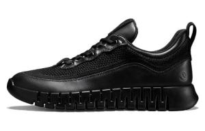 Кроссовки Ecco Casual Shoes Men Low-Top Black