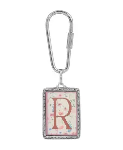 Брелок с цветочным узором Initial az 2028, multi-r