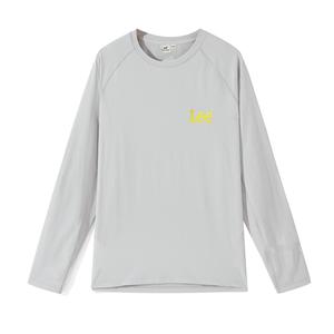 Футболка light gray для подростков Lee, светло-серый