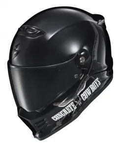 Шлем Scorpion EXO Covert FX Concrete Cowboys, черный