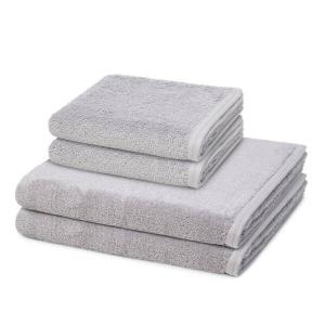 Vegan Life Набор полотенец Vossen (4 шт), 50x1x100 см цвет shadow