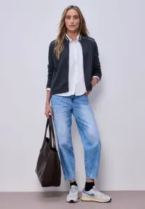 Толстовка struktur на молнии Street One, Blau