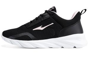 Кроссовки женские низкие розовый Erke, цвет Solid black/pink diamond color