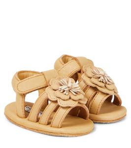 Кожаные сандалии Baby Tuti Fields Donsje, Gold Metallic Nubuck