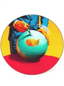 Тарелка Globe Seletti, желтый