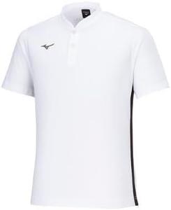 Поло MIZUNO MORELIA, приталенный крой, унисекс, для взрослых, P2MAB005, белый