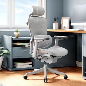 Эргономичное кресло SIHOO C300 C100 Cloud White + 4D подлокотники (второе поколение)