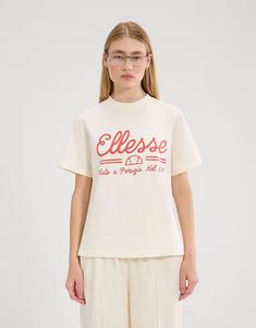 Футболка с короткими рукавами L'anse цвета «бежевый» Ellesse