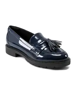 Женские повседневные лоферы Kiara с закругленным носком на подкладке Rockport, синий