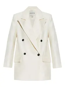Двубортный пиджак Lya на пуговицах MUNTHE, нейтральный