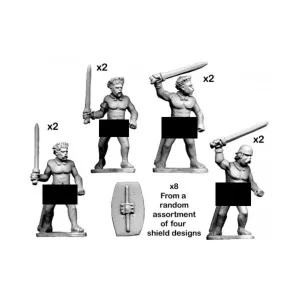 Древние кельтские фанатики, Historical Miniatures - Ancient - Celts (28mm) (Crusader Miniatures)