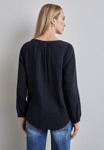 Блуза Street One, темно-синий