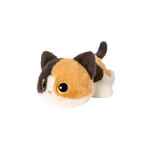 Jinnew Кулон/плюшевая игрушка черный кот с тремя полосками высота 17см/30см/40см