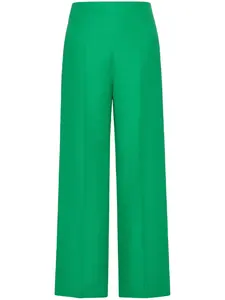 Брюки широкого кроя VALENTINO GARAVANI, зеленый