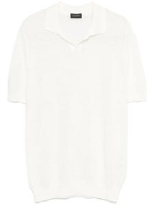 Вязаная футболка Tagliatore, белый