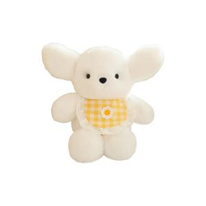 Очаровательный щенок золотистого ретривера, милый и игривый с пледовым нагрудником плюшевая кукла 30см/40см высотой KUKADI