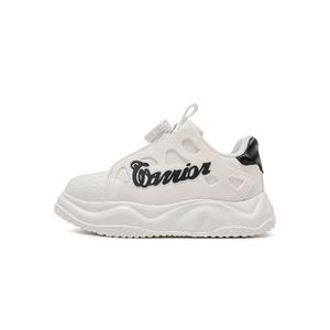 Warrior Противоскользящие Амортизирующие Износостойкие Детские Повседневные Кроссовки, Белый/Черный