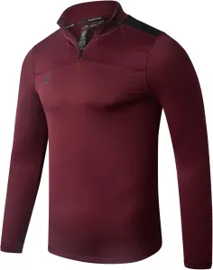 Spyder мужская флисовая толстовка с длинными рукавами и молнией на четверть