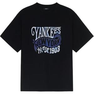 MLB Футболка унисекс черная