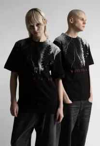 Футболка унисекс с принтом hill Wasted Paris, Black