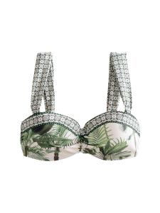 Верх бикини бандо Next, Natural White