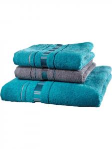 Полотенце Erwin Müller, цвет türkis/grau