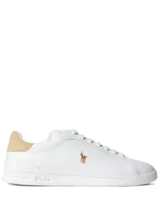Кожаные кеды POLO RALPH LAUREN, белый