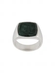 Двухцветное кольцо Tom Wood, серебристый