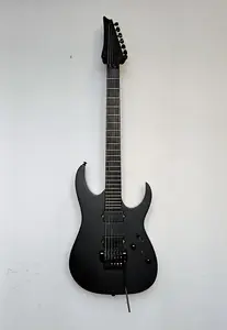 Ibanez RGRB620-BKF - Серия Iron Label - Электрогитара - 2025 - Floyd Rose - Черная фурнитура - Черный матовый