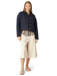 Стёганая короткая куртка Ilse Jacobsen Hornbæk, Dark Indigo