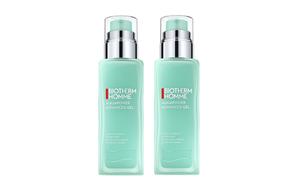 Увлажняющий лосьон на водной основе Biotherm Homme Aquapower Advanced Gel, 2 x 75 мл