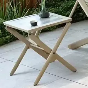 Yu Senyi Кресло из ротанга с кофейным столиком, цвет champagne, 1 столик