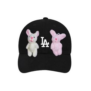 Хлопковая бейсболка унисекс MLB, черный