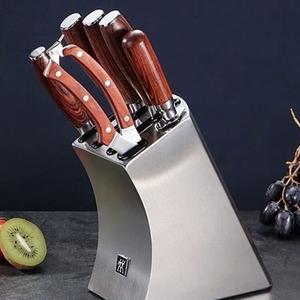 Zwilling Набор ножей, 7 предметов, шеф-нож, тесак, разделочный нож, многофункциональный профессиональный кухонный нож