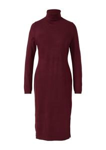 Вязаное платье s.Oliver, бордовый