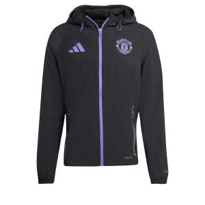 Спортивная куртка ADIDAS PERFORMANCE Manchester United Tiro 25 Competition, черный