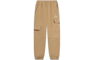 Детские трикотажные спортивные штаны Lining, коричневый